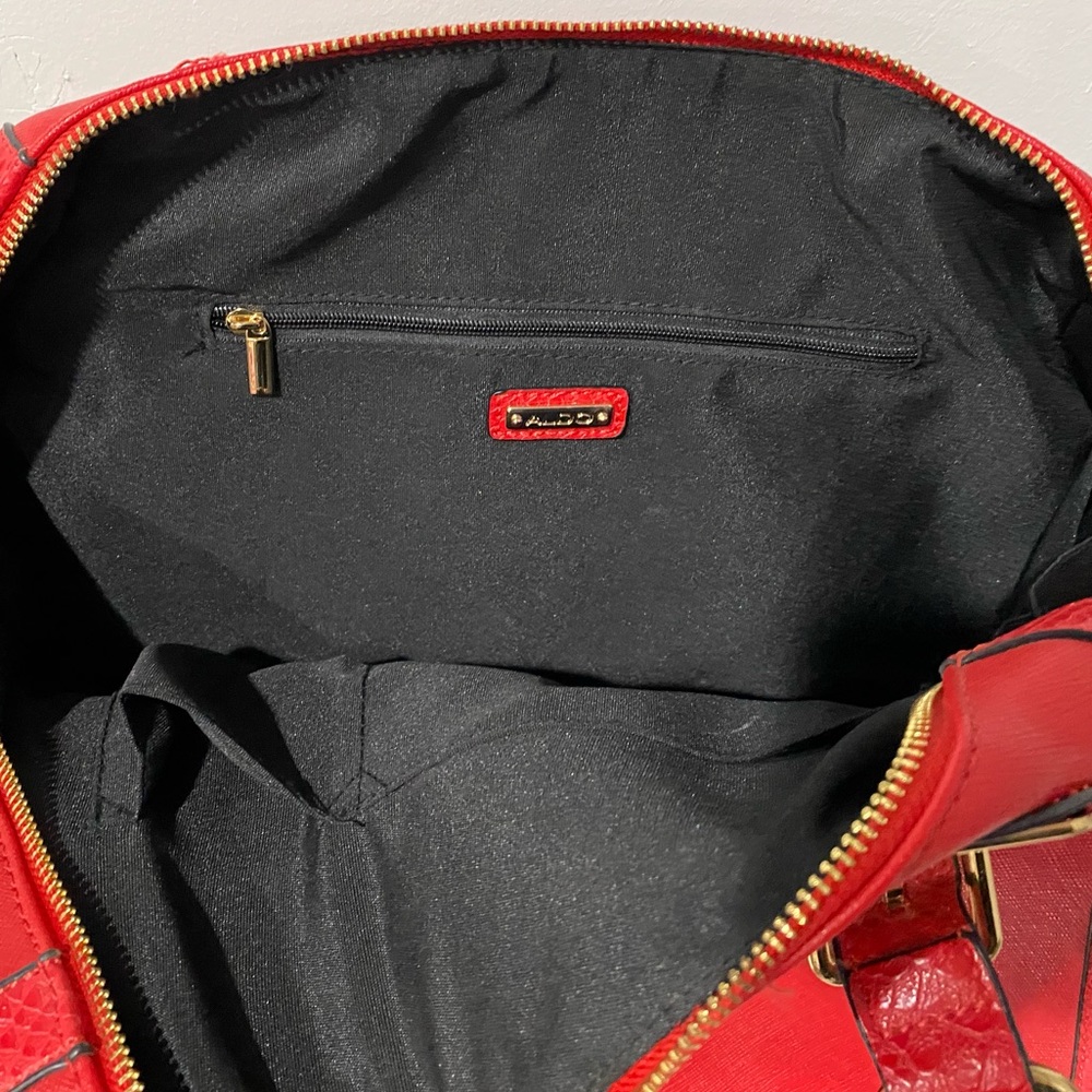 ALDO Red Handbag/Purse/Tote - Picture 3 of 4